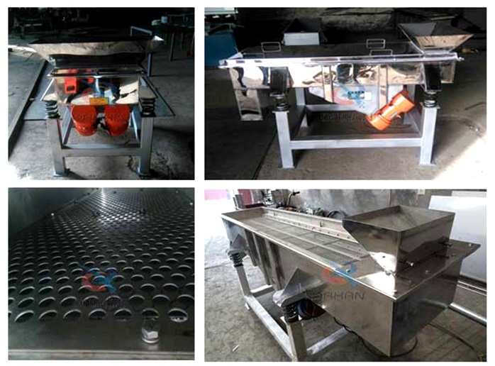 不銹鋼直線篩分機(jī)細(xì)節(jié)